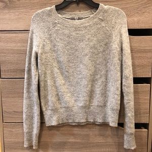 Uniqlo wool crew grey sweater